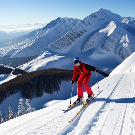 高山滑雪的速度与激情：冰雪世界的极致挑战