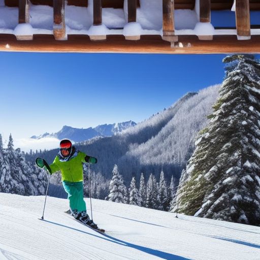 滑雪度假胜地：冬天运动的终极目的地