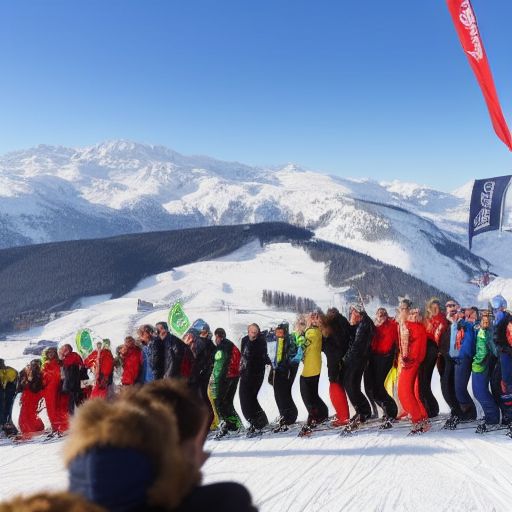 冰雪季的狂欢：奥地利举办滑雪冠军赛