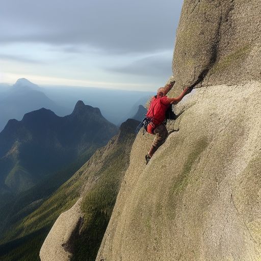 大自然的挑战：登山是如何考验体力和勇气的？