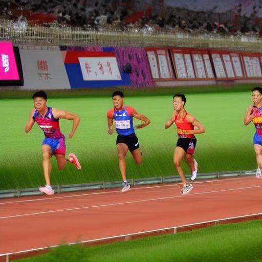 中国田径室内锦标赛激烈展开，选手争夺桂冠
